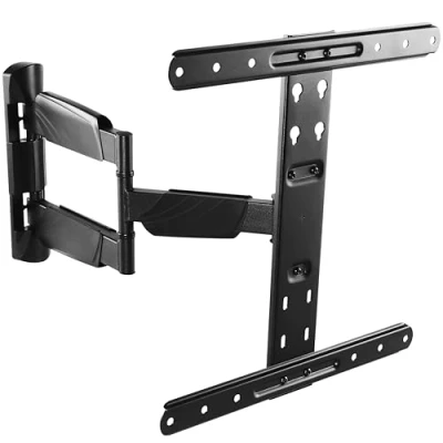 Abbildung von RICOO TV Wandhalterung Fernseher Schwenkbar Neigbar für 37 55 Zoll, Universal Halterung S5644, Fernsehhalterung Wand, Zoll bis 35 Kg mit max. VESA 400x400 mm