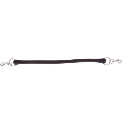 Abbildung von Premiere Anbindestrick Gummi 2 Karabiner Schwarz 80cm