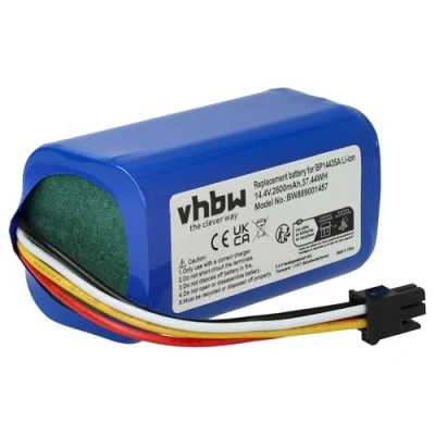 Abbildung von vhbw Akku Ersatz für Eureka/Midea BP14435A Saugroboter (2600 mAh, 14,4 V, Li Ion)