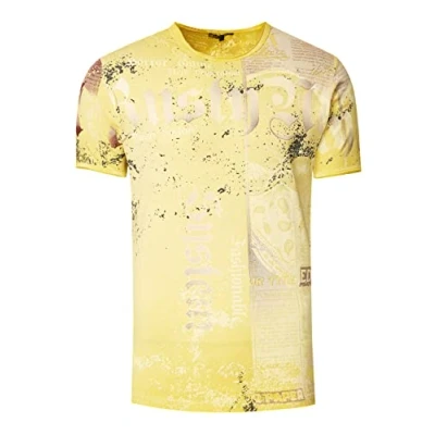 Abbildung von Rusty Neal Tshirt print, Größe: XL, Gelb