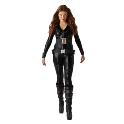 Abbildung von Rubie&#039;s Kostüm Black Widow Catsuit, Original lizenziertes Avengers