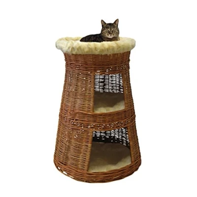 Abbildung von Katzen Doppel Korbturm