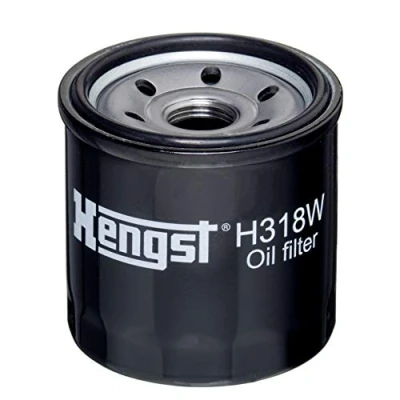 Abbildung von HENGST FILTER H318W Ölfilter M18x1,5 Anschraubfilter CHEVROLET: Spark, Aveo / Kalos Schrägheck, Limousine