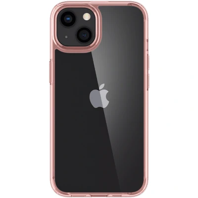 Abbildung von Apple iPhone 13 Hülle Kunststoff Spigen Hard Case/Backcover Handyhülle Rosa Shockproof/Stoßfest