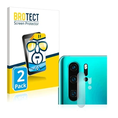 Abbildung von BROTECT (2 Stück Schutzfolie für Huawei P30 Pro New Edition (NUR Kameraschutz) Displayschutz Folie Ultra Klar