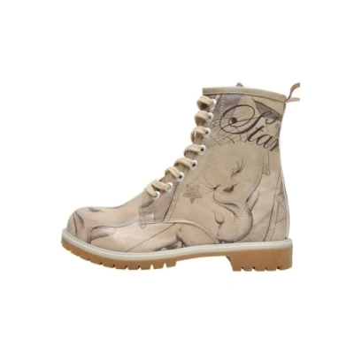 Abbildung von DOGO Damen Boots Tweety Sketch Vegan / Female Schnürboots