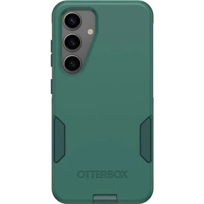 Abbildung von OtterBox Schutzhülle für Samsung Galaxy S24 Commuter Series Get Your Greens, schlank und robust, taschenfreundlich, mit Portschutz