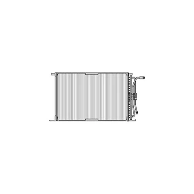 Abbildung von DELPHI TSP0225026 Klimakondensator ohne Trockner 14 498 FORD: FIESTA 4, 5