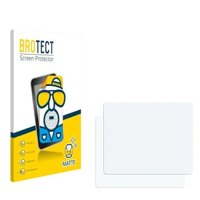Abbildung von BROTECT Entspiegelungs Schutzfolie für Pentax K x (2 Stück) Matte Displayschutz Folie, Anti Reflex, Fingerprint