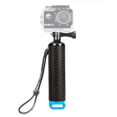 Abbildung von Homeet Schwimmer Handgriff Schwimmender Hand Grip Unterwasser Handstick Monopod Pole Selfie Stick Ergonomisch für Action Kameras【BLAU】