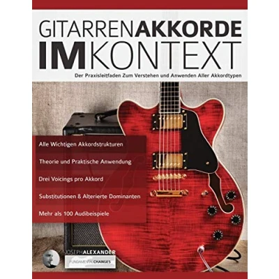 Abbildung von Gitarrenakkorde im Kontext: Konstruktion und Anwendung (Theorie Technik für Gitarre lernen)