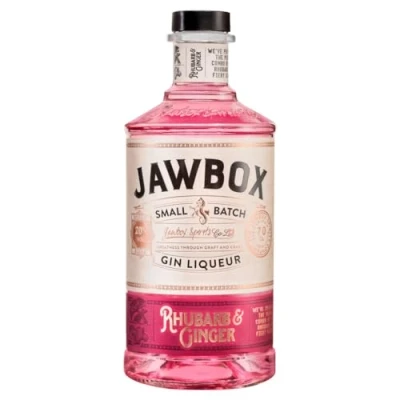 Abbildung von Jawbox Small Batch Rhubarb &amp; Ginger Gin Liqueur 20% Vol. 0,7l