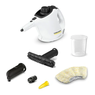 Abbildung von KÄRCHER Handdampfreiniger HandSC 1, 1200 W, Dampfdruck: 3 bar, Aufheizzeit: min.