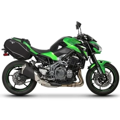 Abbildung von SHAD K0Z997SE Halterungen Set Side Bag Holder Kawasaki Z 900, 2017, Black, Größe One Size