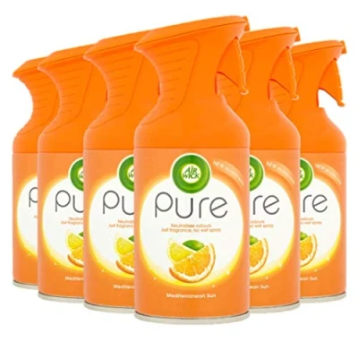 Abbildung von 6er Pack AirWick Pure Lufterfrischer Spray Mediterrane Sonne 250ml