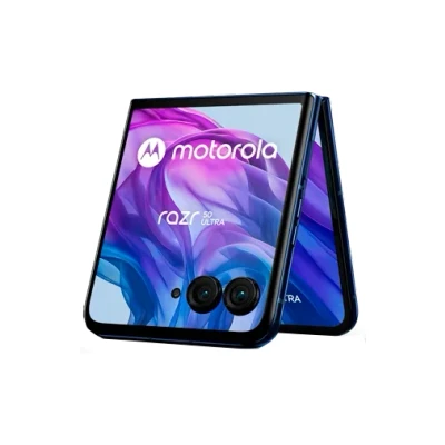 Abbildung von Motorola Razr 50 Ultra 12GB/512GB Dunkelblau mit otelo Vertrag im Vodafone Netz unbegrenzt telefonieren + 50000 MB 5G