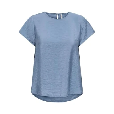 Abbildung von ONLY Onlaya LIFE O NECK Bluse, Damen, Größe: XL, Coronet blue