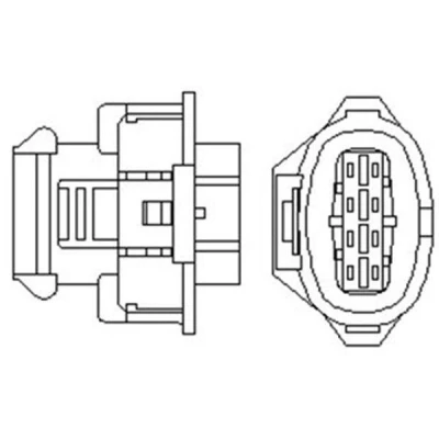 Abbildung von MAGNETI MARELLI 466016355065 Lambdasonde beheizt 4 OPEL: Astra G CC, Caravan, Limousine