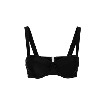 Abbildung von Lascana LSCN BY WIRE Bikinitop, Damen, Größe: 36xB, Black