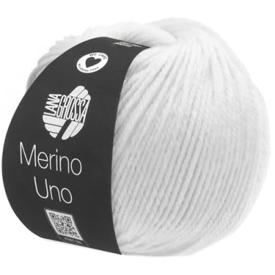 Abbildung von LANA GROSSA Merino Uno 0044 dottergelb Häkelwolle, 125 m