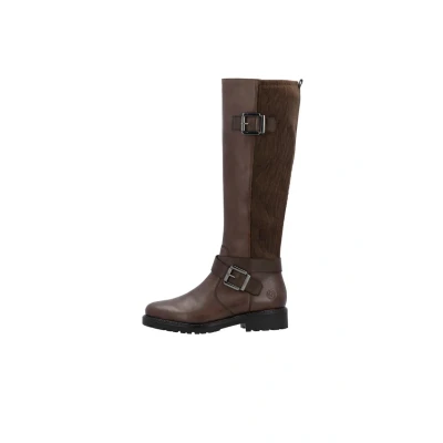 Abbildung von Remonte Damen Schlupfstiefel R6593, Frauen Stiefel,lose Einlage,langschaftstiefel,Boots,Winterstiefel,Winterschuhe,uebergangsstiefel,braun (25),38 EU