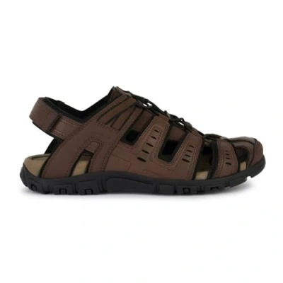 Abbildung von Geox U S Strada Trekkingsandale, Herren, Größe: 42, Brown Schuhe