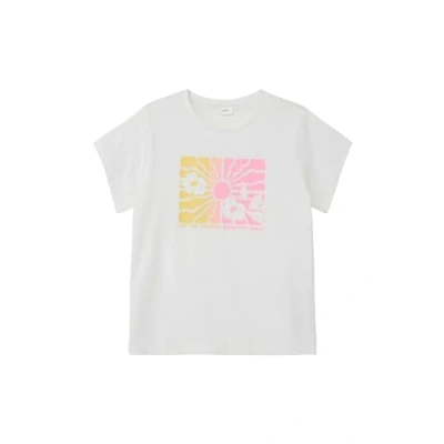 Abbildung von s.Oliver Kurzarmshirt Baumwoll T Shirt mit Frontprint im Loose Fit