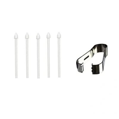 Abbildung von 5X S Pen Spitzen für Samsung Galaxy Tab S7 FE/Tab (4G 5G) / S7+ Plus/Tab S6 4G 5G/ Lite Eingabestift Stylus Stiftspitzen mit Werkzeug Ersatzspitzen Weiß
