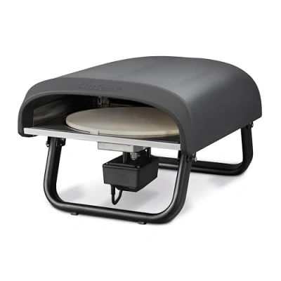 Abbildung von Enders Gas Pizzaofen &quot;Enders Paco™ Rotate&quot;, inkl. großem rundem Cordierit Pizzastein, Ø30,5cm