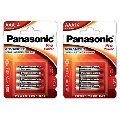 Abbildung von Panasonic LR03 Batterien 4+4 Pro Power, Mikro AAA, LR03PAN4+4ALKPOWER