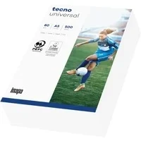 Abbildung von inapa Drucker /Kopierpapier tecno Universal: 80 g/m², A5 (210x148), 500 Blatt, weiß Allround Papier im Format