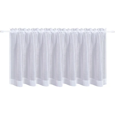 Abbildung von Gerster Scheibengardine &quot;Elke&quot;, (1 St.), HxB: 50x140, mit Streifen Design