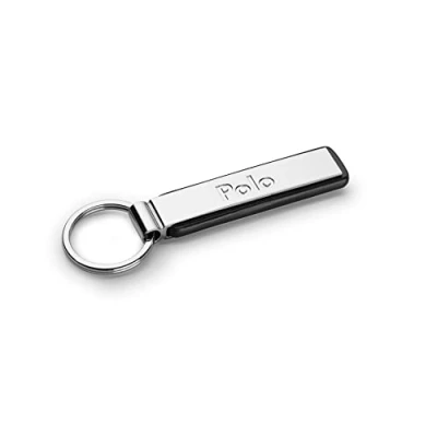 Abbildung von Volkswagen VW Metall Schlüsselanhänger Polo Key Ring Kollektion, Silber