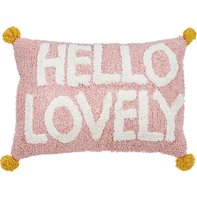 Abbildung von done. Dekokissen &quot;CUSHION HAPPY HELLO LOVELY&quot;