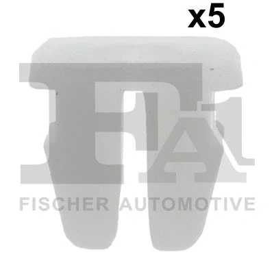 Abbildung von FA1 33 60001.5 Clip, Zier /Schutzleiste FIAT: Panda I Schrägheck, Croma Kastenwagen, Ducato II CITROËN: Jumper Kastenwagen