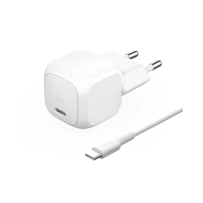 Abbildung von Belkin 20W USB C Ladegerät PD und PPS inkl.USB Kabel 1m,weiß