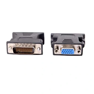 Abbildung von Cablecc LFH DMS 59 poliger Stecker auf 15 polige VGA RGB Buchse, Verlängerungsadapter für PC Grafikkarte