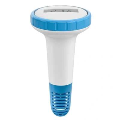 Abbildung von Digitales Teich und Poolthermometer mit LCD Funk Empfänger, IPX8 (Wasser Thermometer Funk, Unterwasser)… (HL 0)