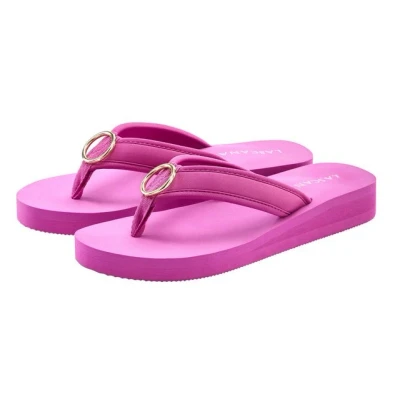 Abbildung von Lascana Zehentrenner Zehentrenner, Damen, Größe: 41, Pink Schuhe