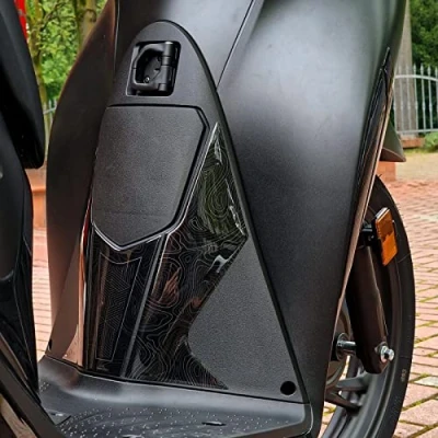 Abbildung von Resin Bike Motorrad Aufkleber, kompatibel mit Honda SH 125 150 2020 2023, Scooter Tunnel Schutz vor Stößen und Kratzern, 3D gehärtet SH125i