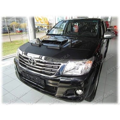 Abbildung von AB 00305 Auto Bra kompatibel mit Toyota Hilux Bj. 2005 2015 Haubenbra Steinschlagschutz Tuning Bonnet