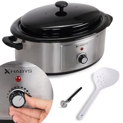 Abbildung von Habys Massageliege Hot Stone Wärmegerät Heizgerät Erwärmer 6L Analog Anzeige