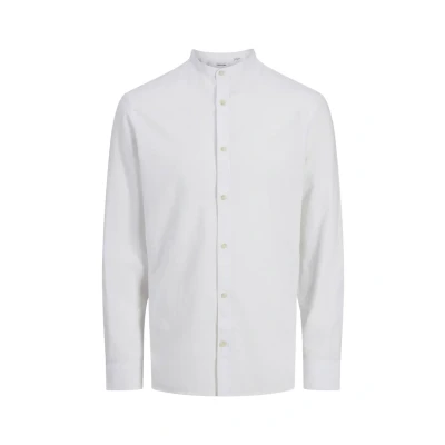 Abbildung von Jack &amp; Jones Langarmhemd JJESUMMER BAND SHIRT LS SN mit Bandkragen