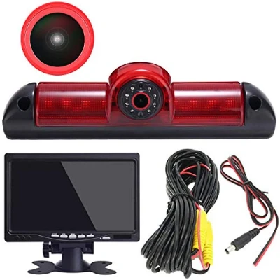 Abbildung von 「18mm Linse Top Qualität Rückfahrkamera +7 Zoll TFT LCD Bildschirm Monitor」Bremsleuchte Auto Dach Ersatz für FIAT Ducato X250/Peugeot Boxter III AVIS AVS325CPR/Citroen Jumper/Dodge