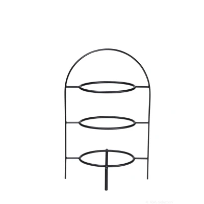 Abbildung von ASA Selection Etagere / Servierturm A Table Schwarz ø 21 cm 3 lagig