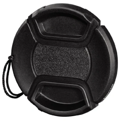 Abbildung von Hama Objektivdeckel für 52 mm Objektiv, Sicherungskordel, Smart Snap, Schwarz