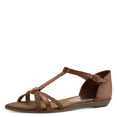 Abbildung von Tamaris Riemensandalette, Damen, Größe: 38, Nut Schuhe