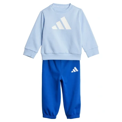 Abbildung von adidas Performance Essentials Joggerinfant SET Trainingsanzug Glow blue white für Kinder, Größe: 104,