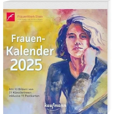 Abbildung von Frauen Kalender 2025: Mit 53 Bildern von 40 Künstlerinnen inklusive 11 Postkarten