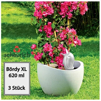 Abbildung von Scheurich Bewässerungssystem , (Spar Set, 3 tlg), Wasserspeicher Bördy XL 620 ml